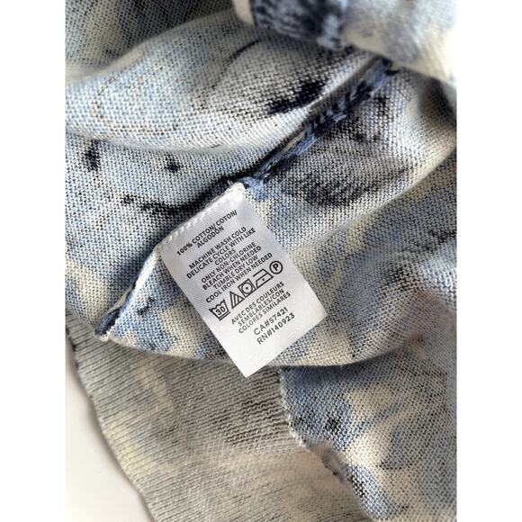 NWT AnnTaylor Factory Cotton Floral Cardigan Size L - Picture 7 of 11